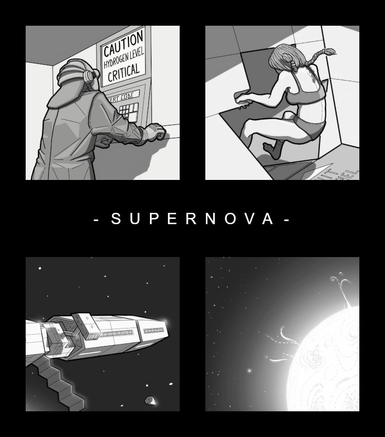 Supernova. Breve storia a fumetti di una catastrofe cosmica
